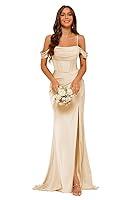 Algopix Similar Product 18 - Clothfun Cowl Neck Bridesmaid Dresses