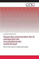 Algopix Similar Product 3 - Aspectos procesales de la excepcin de