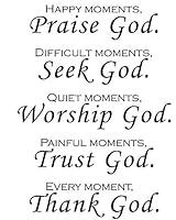 Algopix Similar Product 3 - Happy moments Praise God Difficult