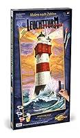 Algopix Similar Product 11 - LIGHTHOUSE PAINT BY NUMBER KIT