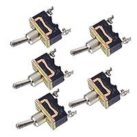 Algopix Similar Product 15 - beler 5pcs SPST 2Pin Heavy Duty Car