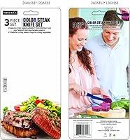 Algopix Similar Product 16 - Stainless Steel Color Steak Knife Set