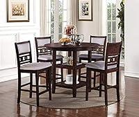 Algopix Similar Product 15 - New Classic Furniture Gia 5Piece Round