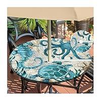 Algopix Similar Product 11 - Lutexblcor Outdoor Tablecloth with