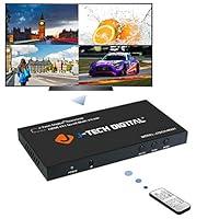 Algopix Similar Product 6 - JTech Digital HDMI 4x1 1080P Quad