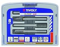 Algopix Similar Product 7 - TIVOLY 10316070008 Carbide Rotary Burrs