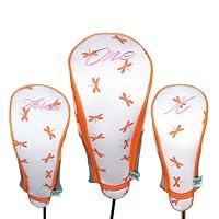 Algopix Similar Product 13 - LilyBeth Golf Head Covers Orange