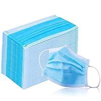 Algopix Similar Product 3 - SOOQOO 200 Count 3 Ply Mask Disposable