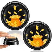 Algopix Similar Product 15 - Halloscume 2 Pcs Money Button Cash