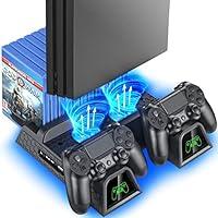 Algopix Similar Product 8 - OIVO PS4 Stand with PS4 Cooling Fan