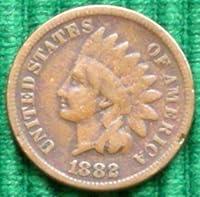 Algopix Similar Product 10 - 1882 Indian Head Cent