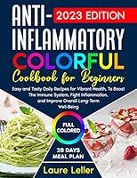 Algopix Similar Product 10 - AntiInflammatory Colorful Cookbook For