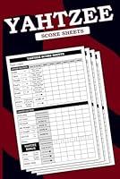 Algopix Similar Product 12 - Yahtzee Score Sheets Scorekeeping