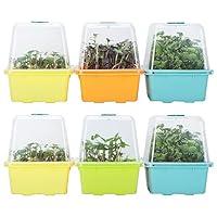 Algopix Similar Product 20 - LUVCOSY 6 pcs Microgreen Growing Tray 