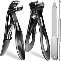 Algopix Similar Product 10 - DRMODE Nail Clippers for Seniors Thick