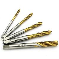 Algopix Similar Product 14 - CAIDU 5pcs HSS 6542 Titanium Coated