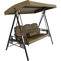 Algopix Similar Product 15 - Sunnydaze 3Person Outdoor Patio Swing