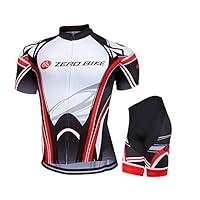 Algopix Similar Product 15 - ZEROBIKE Mens Short Sleeve Breathable