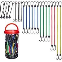 Algopix Similar Product 20 - EFFICERE 24Piece Premium Bungee Cord