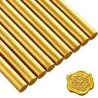Algopix Similar Product 10 - Nuanchu 15 Pieces Gold Sealing Wax