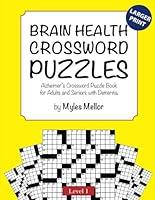 Algopix Similar Product 13 - Brain Health Crossword Puzzles