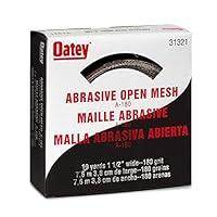 Algopix Similar Product 13 - Oatey 31321 180 Grit Open Mesh 15 x