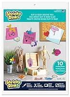 Algopix Similar Product 18 - Shrinky Dinks Creative Pack 10 Sheets