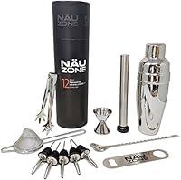 Algopix Similar Product 15 - Professional Bartending Kit 12 Piece