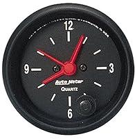 Algopix Similar Product 1 - AUTO METER 2632 ZSeries Clock Regular