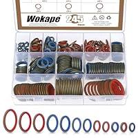 Algopix Similar Product 9 - Wokape 245Pcs 12 Sizes Bonded Seal