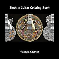 Algopix Similar Product 12 - Electric Guitar Coloring Book Mandala