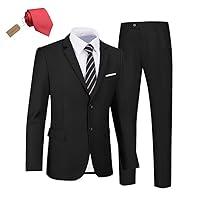 Algopix Similar Product 18 - Men Suits Slim Fit 2 Piece Suit for