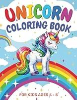 Algopix Similar Product 2 - Rainbow Unicorn Coloring Book A