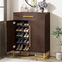 Algopix Similar Product 19 - Tribesigns Shoe Cabinet 5Tier Shoe