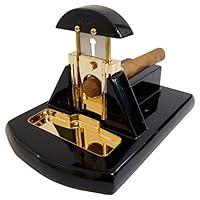 Algopix Similar Product 12 - Desk Table Top Cigar Cutter Gloss Black