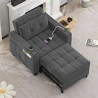 Algopix Similar Product 3 - DURASPACE Pull Out Sofa Bed 3in1