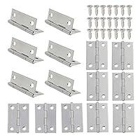 Algopix Similar Product 20 - WiMas 30PCS Folding Butt Hinges