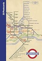 Algopix Similar Product 2 - London Underground 50 Postcards