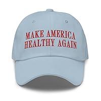 Algopix Similar Product 15 - Make America Healthy Again Embroidered