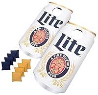 Algopix Similar Product 18 - Miller Lite Corn Hole Game Includes
