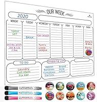 Algopix Similar Product 12 - Weekly Dry Erase Board Dry Erase