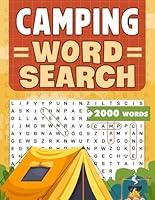 Algopix Similar Product 18 - Camping Word Search Funny Big Word