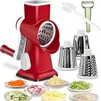 Algopix Similar Product 14 - Rotary Cheese Grater Shredder with