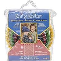 Algopix Similar Product 16 - Knifty Knitter 210467 Round Loom Set