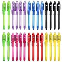 Algopix Similar Product 5 - SCStyle Invisible Ink Pen 28Pcs with UV