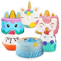 Algopix Similar Product 6 - R HORSE Jumbo Cute Narwhal Cake