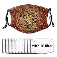 Algopix Similar Product 13 - Novelty Mouth Cover with Replaceable