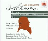 Algopix Similar Product 4 - Beethoven Der Unbekannte Vol I