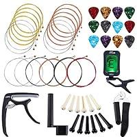 Algopix Similar Product 7 - Auihiay 46 PCS Guitar Strings Changing