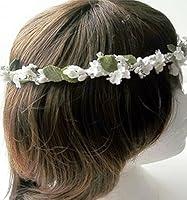 Algopix Similar Product 11 - Greek Orthodox Stefana (white ribbon)